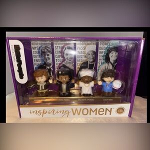 NIB Fisher Price Little People Inspiring Women Collector Set 4 Pack